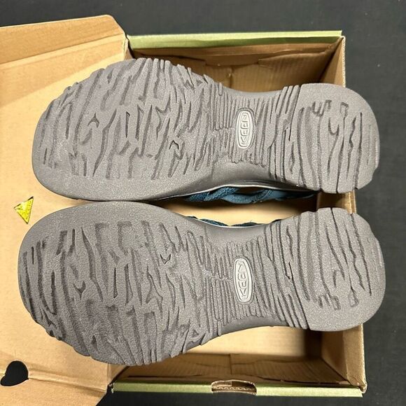 New Keen Whisper Smoke Blue Strappy Sandals 6 - Picture 5 of 6